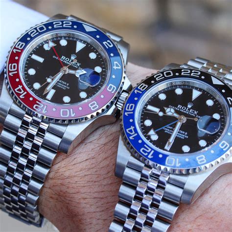 rolex gmt batman vs pepsi|Rolex 126710 vs 116710.